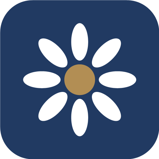 La marguerite du logo Helala Digital