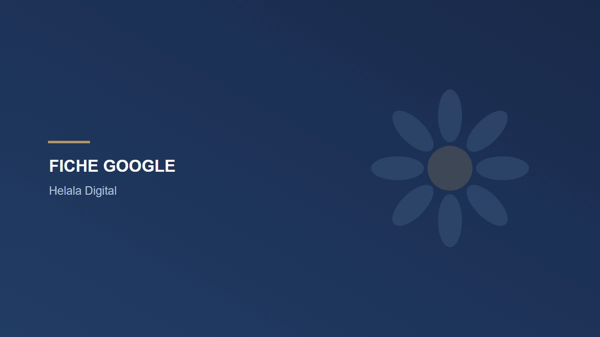 Fiche Google Business Profile : la remplir pas à pas